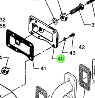 Bukh 000E7986 - Governor Cover for DV24RME and DV29RME Engines