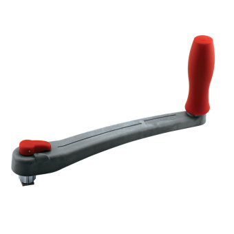 Lofrans 74612 - Winch Handle, Glass Reinforced PA, With Lock, 25cm, Grey