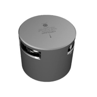 Lopolight 301-011KL - White Masthead Light 225° 5NM Horizontal Mounting Anodized Aluminum