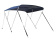 Talamex Bimini Top Deluxe 3 Arch 183x137-152x117 cm Navy Blue