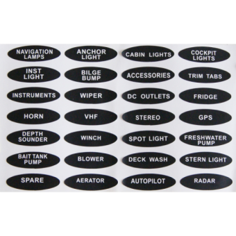 A.A.A. Circuit Panel 6 Switches