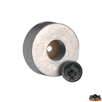 E. Polipodio Stern Round Flange Anodes