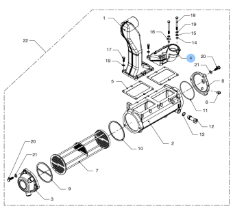 Vetus 16-3468 - Air Pipe "In" 6 Cylinder