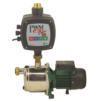 DAB Sensor Pressurized Water System WACS 0,8kW 230V + 8L Vertical Steel Membrane Vessel