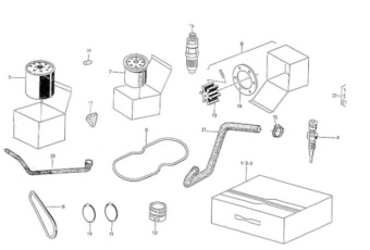 Nanni Diesel 970310008 - CASE for 2.50HE/4.220HE/5.250TDI/5.280HE