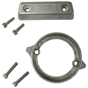 Allpa Aluminum Anode Kit Navalloy, Volvo 290 Dual Prop