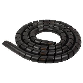 Ancor Spiral Wrap Cable Organizer, Black, 1/4" to 1", 5 ft or 10 ft