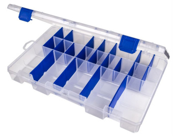Flambeau 5003 - Tuff Tainer Storage Box Transparent With Zerust – 14.3x23.2x5cm