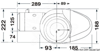 Osculati 02.562.12 - Lewmar V5 GO Windlass 24V 2000W 12 mm