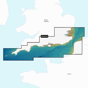 Navionics NPEU074R - MSD/Platinum+ Regular England, South Coast