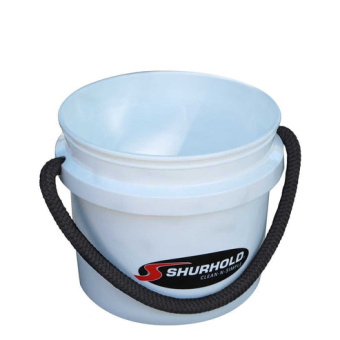 Shurhold 2431 Rope Handle Bucket (3.5 Gallons White)