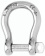Wichard 1244 - Self-locking Bow Shackle Stainless Steel 8 mm