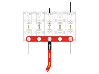 BEP 779-LBJ-2-B - Link Bar Joiner 2-Way 650A