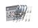 Rapid Marine PE25FFKIT-4-GY - Padeye Kit - Flush Fitting x 4, 4x25mm Tie Down Straps Grey