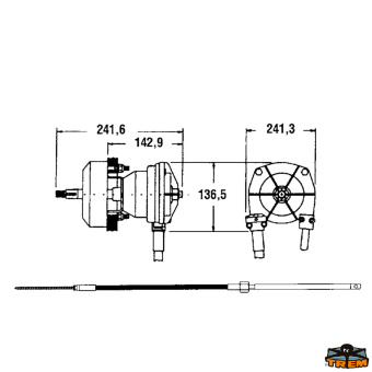 Trem L5312180 - Mechanical Steering System Safe-T QC