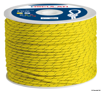 Osculati 06.420.03GI - Polypropylene Braid, Bbright Colours, Yellow 3 mm (500 m)