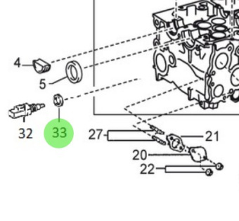 Nanni Diesel 970312268 - Gasket for T4 and T6 Series Engines