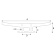 Nuova Rade 43377 - Cleat Polyamide, 60x19mm, White
