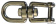 Osculati 01.438.01 - Mirror polished stainless steel swivels - 8 mm Eye + Shackle Flush Pin
