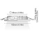BCM Downlight Ocean105 8W 8-32V 2700K IP66 Stainless Steel
