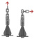 Kong Stainless Steel Swivel Anchor Connector For Chain 6-8 mm