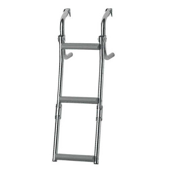 Plastimo 29398 - Ladder for narrow transom 3 steps