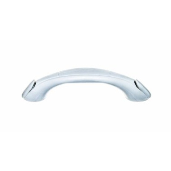 Attwood Vinyl Handrail with Integrated Screw Cover - White