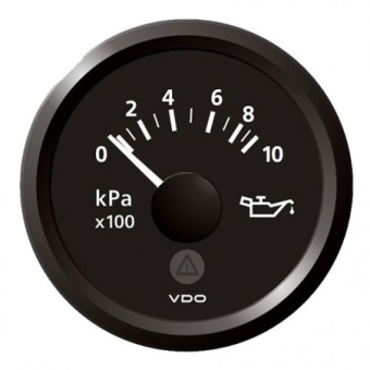 VDO A2C59514115 - Veratron ViewLine Engine Oil Pressure 10kPa Black 52mm