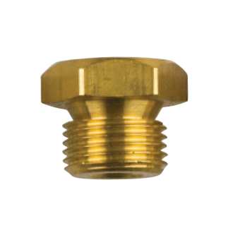 Tecnoseal 02060TP - Volkswagen Marine Brass Plug Th. 18x1,5 For Pencil Anode