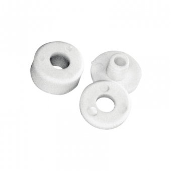Nylon Glass Stop Spacers for Windscreen Fixing Ø20 x 10 mm, 50 pcs