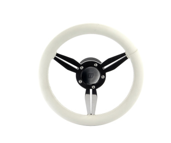 Vetus ALBUS Steering Wheel White Leather 300 mm