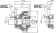Centaflex Coupling, M-160 2.2, Max. 500nm (Pleasure Craft), D=50mm, Tk=78mm, Z=4x90°, M=M10