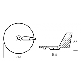 Tecnoseal Aluminium Fin For 20/50 HP