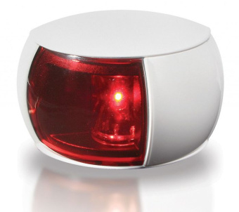 Hella marine 2LT 980 520-041 Naviled Navigation Light 112.5° 2 NM - White Shroud, Red Lens, 2.5 m Cable