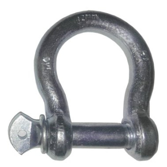 Marked Galvanised Bow Shackles Ø8mm