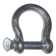 Marked Galvanised Bow Shackles Ø8mm