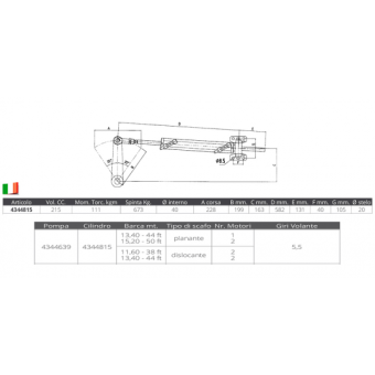 Ultraflex Cylinder UC116-I