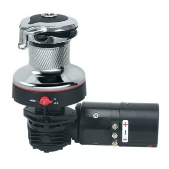 Harken 40RWC24H - 40 Electric Self-Tailing Rewind™ Radial Winch Reverse Speed, 24V 40.2ST Chrome/Black