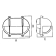Foresti & Suardi Oval Half Moon Light 182x140x110 mm 40W