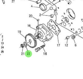 Nanni Diesel 970493120 - D10 Claw Washer for Engine Block