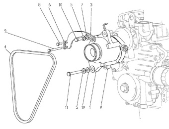 Nanni Diesel 970304050 - WASHER for N2.10/2.50HE/N3.30/N4.85 N4.100