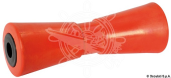 Osculati 02.029.42 - Central Roller, Orange 286 mm Ø Hole 21 mm