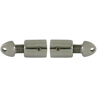 Marine Town Pair Of Stainless Steel Top Caps 22.4 mm