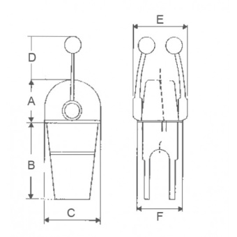 A.A.A. Double Levers Chromed Brass Control Box