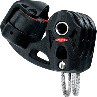 Ronstan RF35322 Series 30 Ball Bearing Orbit Block, Triple with Cleat
