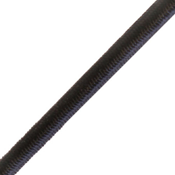 English Braids 4904D100900 Elastic Dyneema 4mm Black