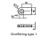 Uflex 65300E - Black Gas Spring, L=683 mm / S=300 mm / 30 kg