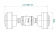 Aquadrive CVB21.10 – Moduline B10 Anti-Vibration CV Shaft System