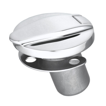 U-Hardware Sunshade Deck Mount SS 15° With Cover Cap