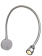 Prebit LED Flexlamp 01-1 300mm With USB-C Glossy Chrome Warm White 11-30V 3W 25° Integrated Dimmer
